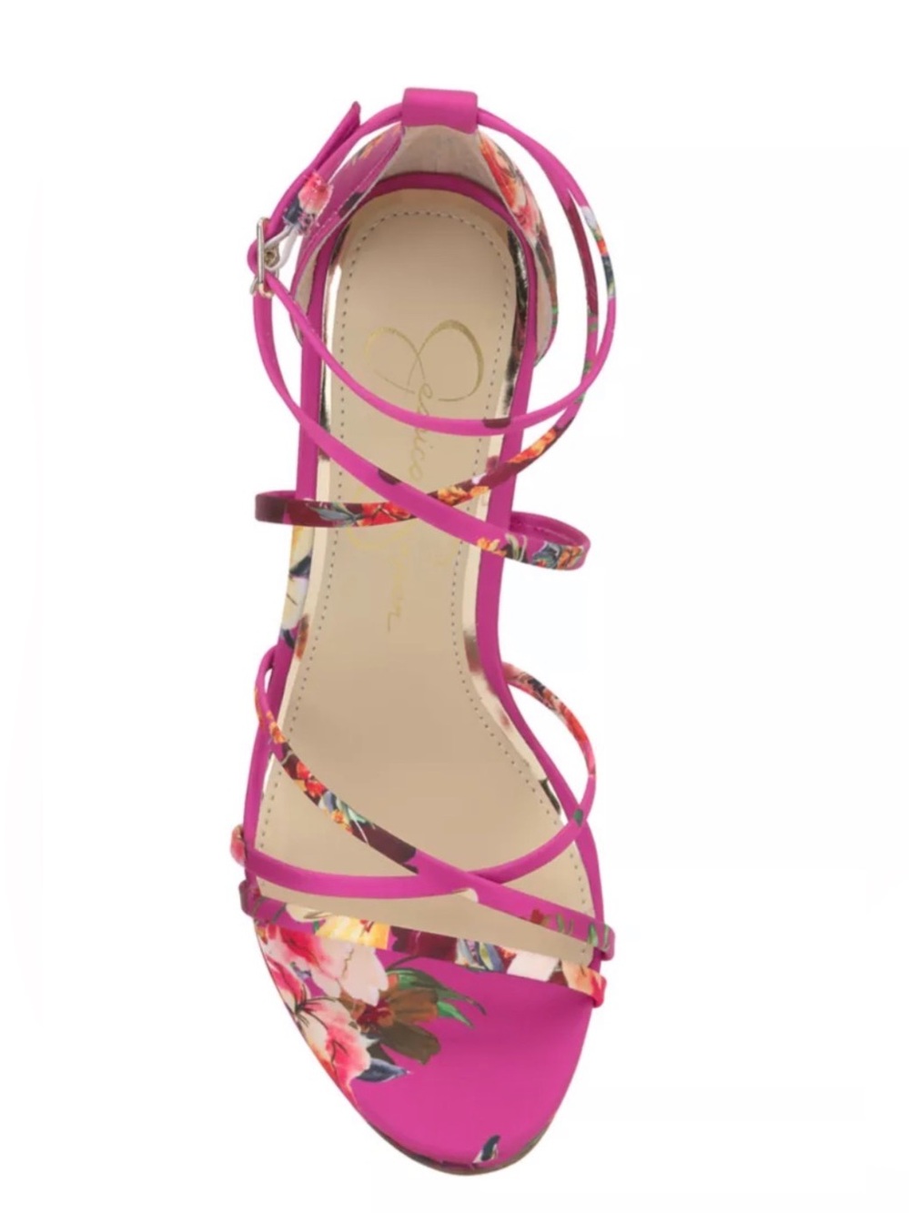 NEW JESSICA SIMPSON WOMEN'S JAEYA 2 STILETTO HEELED SANDALS- SIZE 6.5 - Picture 3 of 4